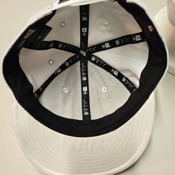 Pittsburgh Pirates Hat Cap Snapback White Large P Logo New Era 9Fifty MLB - Picture 6 of 8